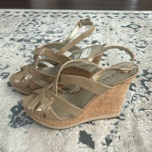 Tan Wedges